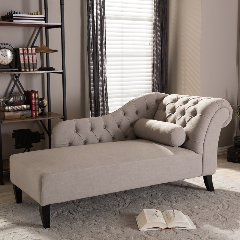 Willa Arlo Interiors Rudd Tufted Chaise Lounge Reviews 
